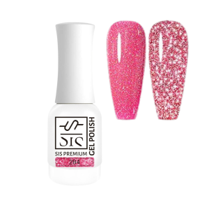 SIS Premium šviesą atspindintis gelinis lakas nr 284, 10ml
